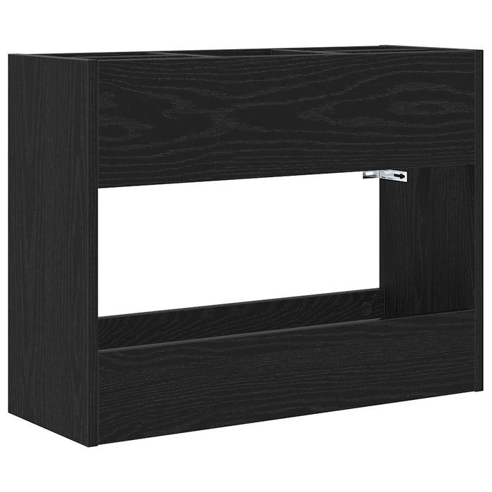 Suport pentru umbrele Stejar Negru 65 x 24 x 50 cm - WALTI WALTI