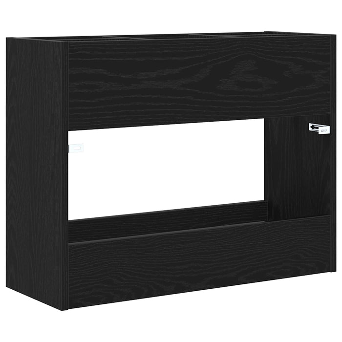 Suport pentru umbrele Stejar Negru 65 x 24 x 50 cm - WALTI WALTI