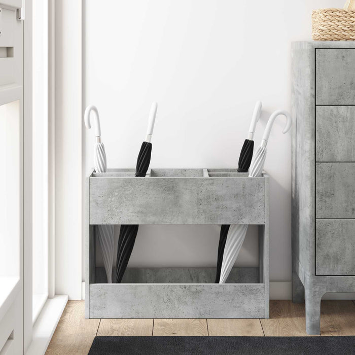 Suport pentru umbrele Gri din beton 65 x 24 x 50 cm - WALTI WALTI