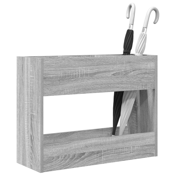 Suport pentru umbrele Gri Sonoma 65 x 24 x 50 cm Lemn compozit - WALTI WALTI