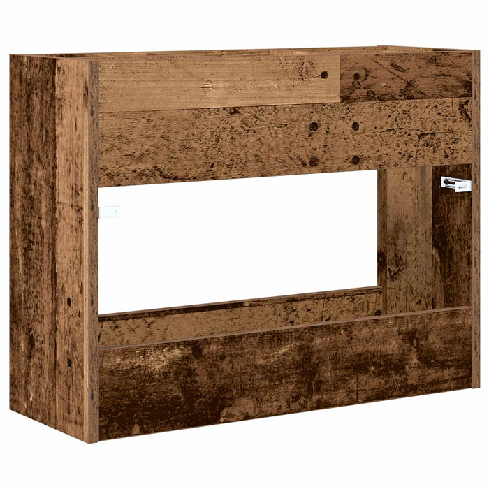 Suport pentru umbrele Lemn vechi 65 x 24 x 50 cm Lemn compozit - WALTI WALTI