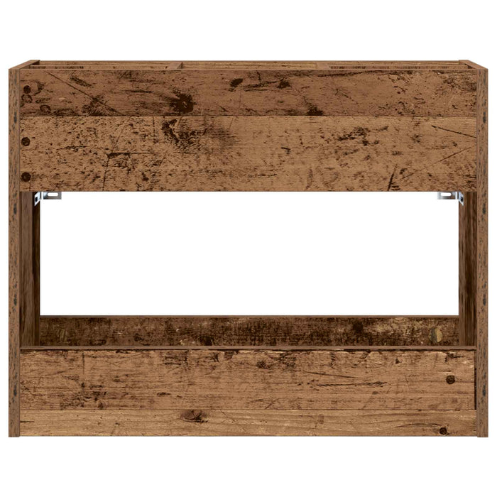 Suport pentru umbrele Lemn vechi 65 x 24 x 50 cm Lemn compozit - WALTI WALTI