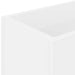 Suport pentru umbrele Alb 40 x 20 x 55,5 cm Lemn compozit - WALTI WALTI