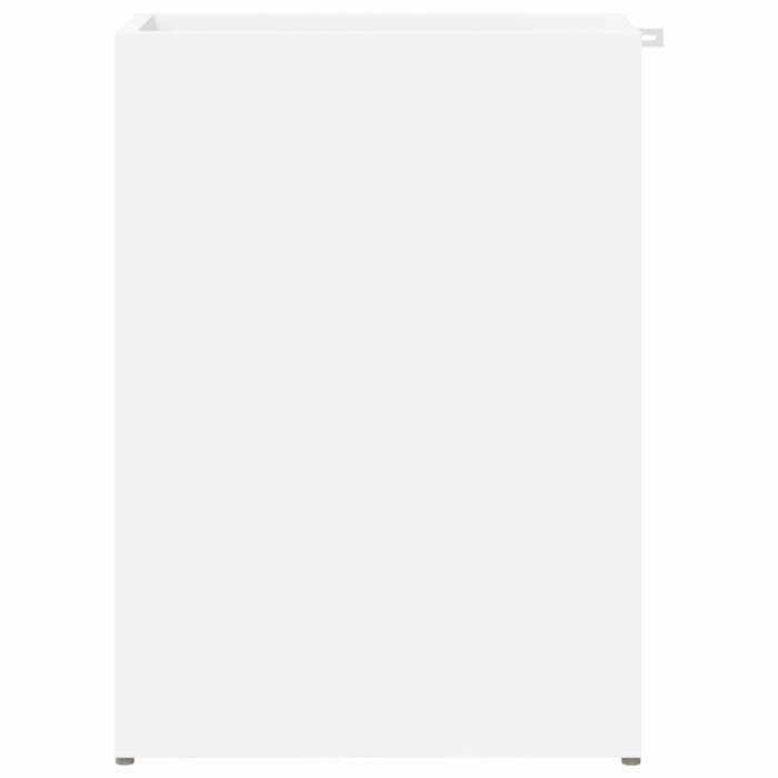 Suport pentru umbrele Alb 40 x 20 x 55,5 cm Lemn compozit - WALTI WALTI