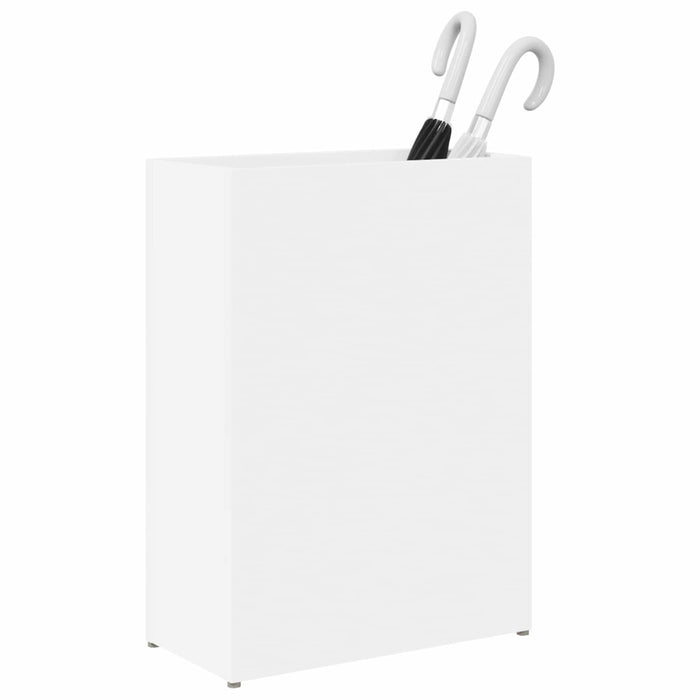 Suport pentru umbrele Alb 40 x 20 x 55,5 cm Lemn compozit - WALTI WALTI