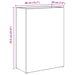 Suport pentru umbrele Stejar Negru 40 x 20 x 55,5 cm - WALTI WALTI