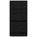 Raft pentru reviste Stejar Negru 51 x 11 x 102 cm Lemn compozit - WALTI WALTI