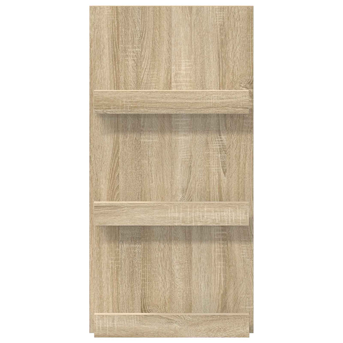 Raft pentru reviste cu raft Stejar Sonoma 51 x 11 x 102 cm - WALTI WALTI