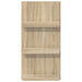 Raft pentru reviste cu raft Stejar Sonoma 51 x 11 x 102 cm - WALTI WALTI