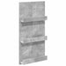 Raft pentru reviste cu raft Gri din beton 51 x 11 x 102 cm - WALTI WALTI