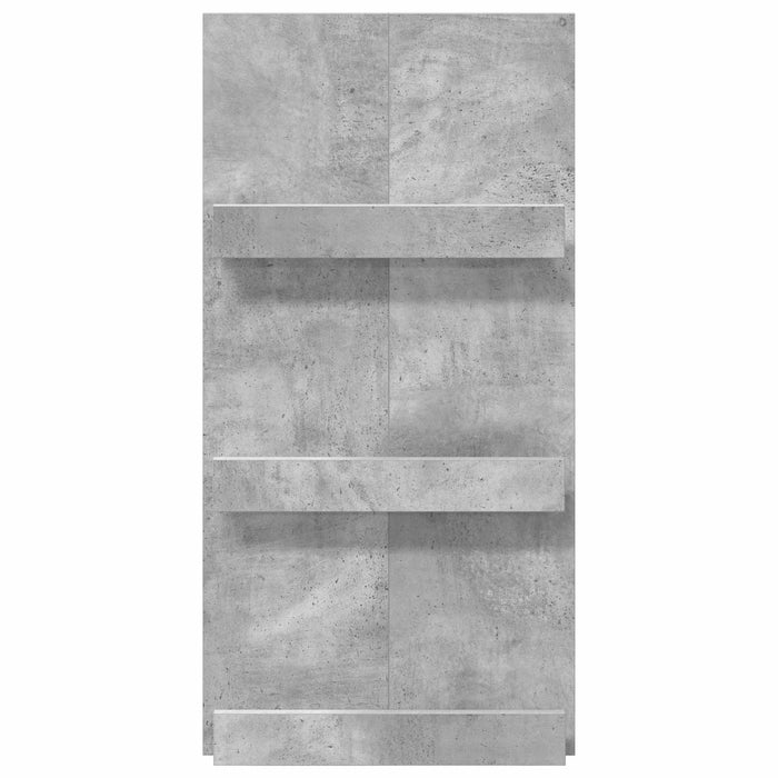 Raft pentru reviste cu raft Gri din beton 51 x 11 x 102 cm - WALTI WALTI