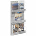 Raft pentru reviste cu raft Gri din beton 51 x 11 x 102 cm - WALTI WALTI