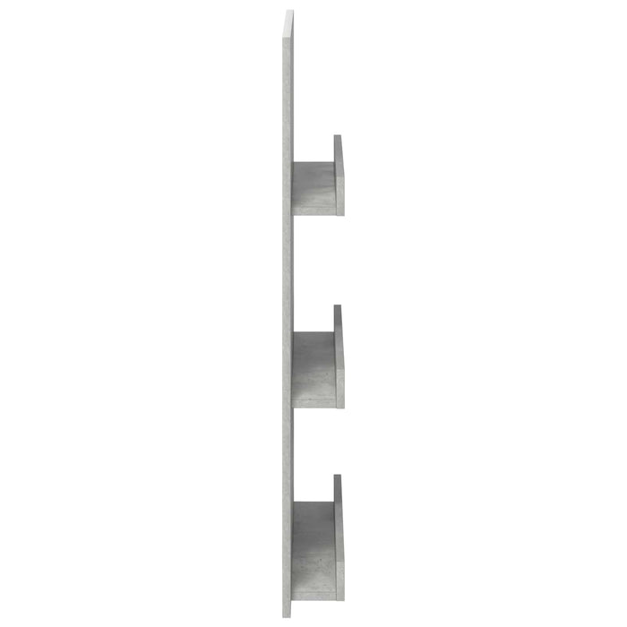 Raft pentru reviste cu raft Gri din beton 51 x 11 x 102 cm - WALTI WALTI