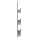 Raft pentru reviste cu raft Gri din beton 51 x 11 x 102 cm - WALTI WALTI