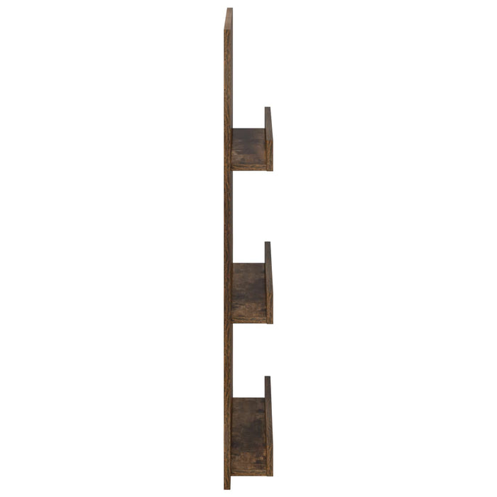Raft pentru reviste cu raft Stejar fumuriu 51 x 11 x 102 cm - WALTI WALTI