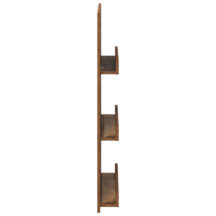 Raft pentru reviste Lemn vechi 51 x 11 x 102 cm Lemn compozit - WALTI WALTI