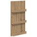 Raft pentru reviste cu raft Stejar Artizanal 51 x 11 x 102 cm - WALTI WALTI