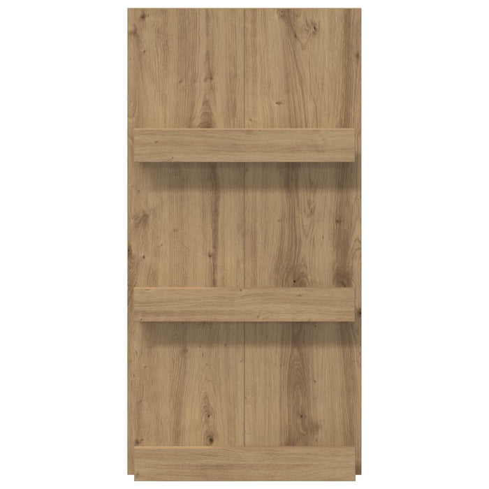 Raft pentru reviste cu raft Stejar Artizanal 51 x 11 x 102 cm - WALTI WALTI