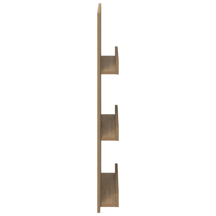 Raft pentru reviste cu raft Stejar Artizanal 51 x 11 x 102 cm - WALTI WALTI