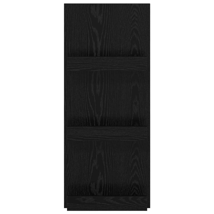 Raft pentru reviste Stejar Negru 43 x 11 x 102 cm Lemn compozit - WALTI WALTI