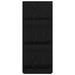 Raft pentru reviste Stejar Negru 43 x 11 x 102 cm Lemn compozit - WALTI WALTI
