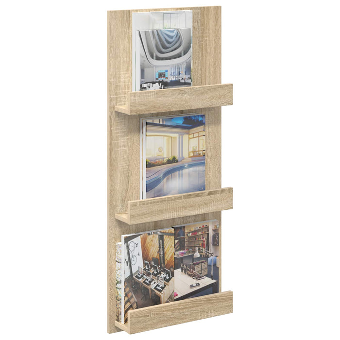 Raft pentru reviste cu raft Stejar Sonoma 43 x 11 x 102 cm - WALTI WALTI