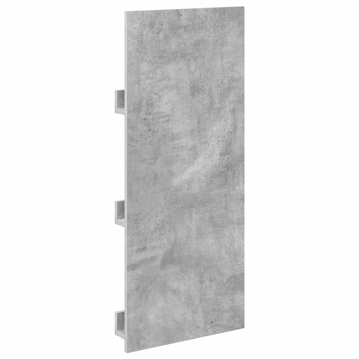 Raft pentru reviste cu raft Gri din beton 43 x 11 x 102 cm - WALTI WALTI