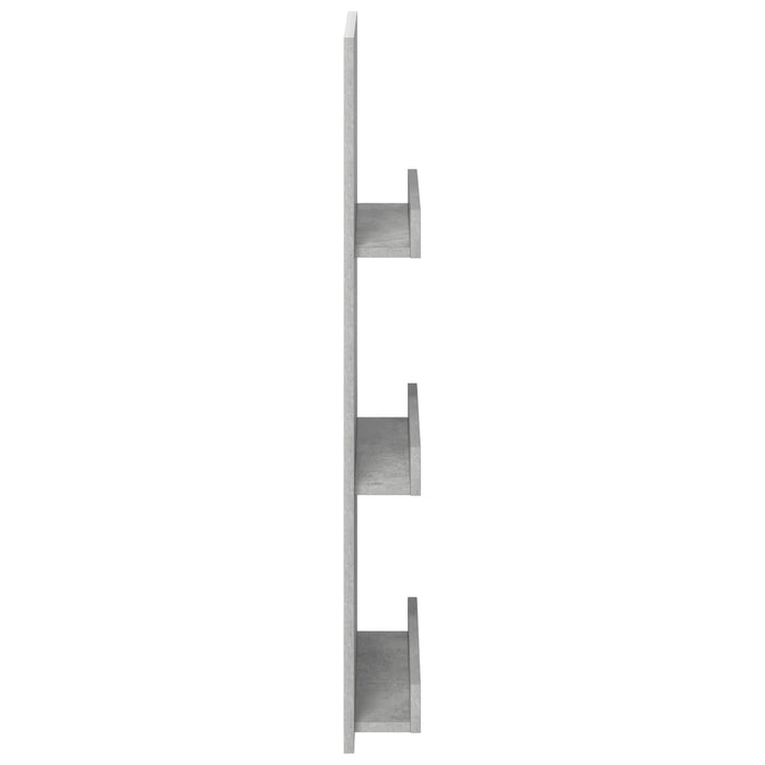 Raft pentru reviste cu raft Gri din beton 43 x 11 x 102 cm - WALTI WALTI