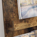 Raft pentru reviste cu raft Stejar fumuriu 43 x 11 x 102 cm - WALTI WALTI