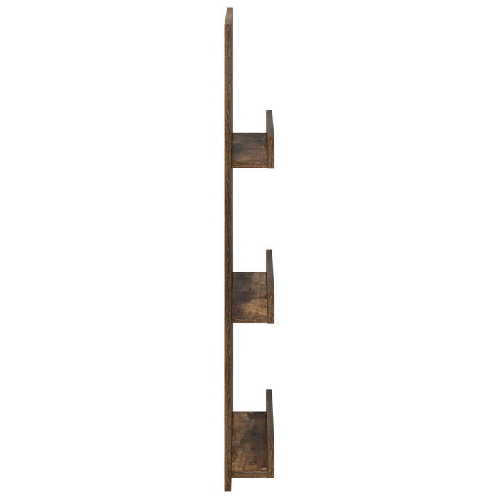 Raft pentru reviste cu raft Stejar fumuriu 43 x 11 x 102 cm - WALTI WALTI