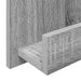 Raft pentru reviste Gri Sonoma 43 x 11 x 102 cm Lemn compozit - WALTI WALTI