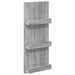 Raft pentru reviste Gri Sonoma 43 x 11 x 102 cm Lemn compozit - WALTI WALTI