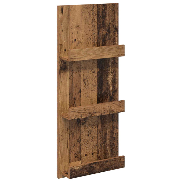 Raft pentru reviste Lemn vechi 43 x 11 x 102 cm Lemn compozit - WALTI WALTI
