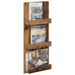 Raft pentru reviste Lemn vechi 43 x 11 x 102 cm Lemn compozit - WALTI WALTI