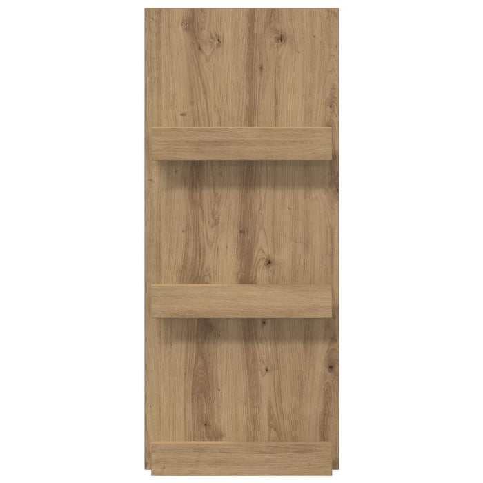 Raft pentru reviste cu raft Stejar Artizanal 43 x 11 x 102 cm - WALTI WALTI
