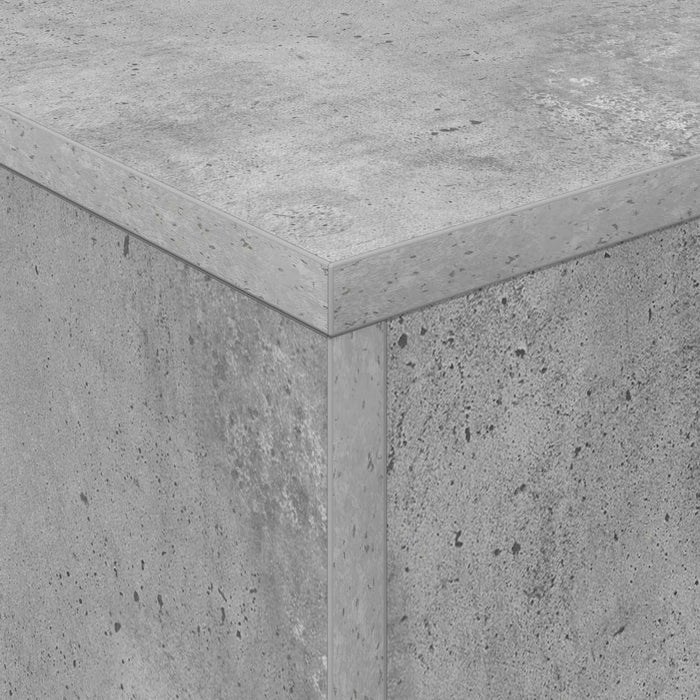 Raft pentru reviste cu raft Gri din beton 70 x 41 x 156 cm - WALTI WALTI