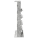 Raft pentru reviste cu raft Gri din beton 70 x 41 x 156 cm - WALTI WALTI