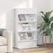 Raft pentru reviste cu raft Alb 70 x 41 x 126 cm Lemn compozit - WALTI WALTI
