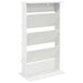 Raft pentru reviste cu raft Alb 70 x 41 x 126 cm Lemn compozit - WALTI WALTI