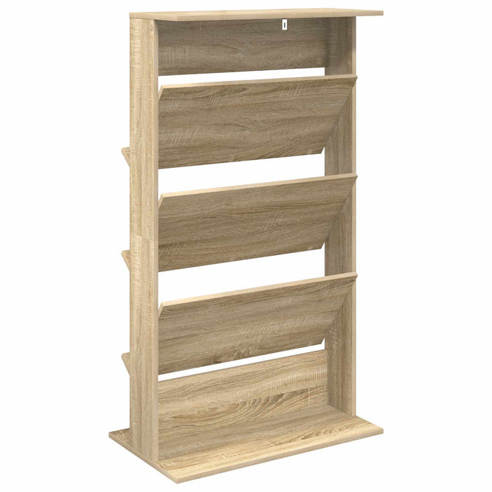 Raft pentru reviste cu raft Stejar Sonoma 70 x 41 x 126 cm - WALTI WALTI