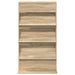 Raft pentru reviste cu raft Stejar Sonoma 70 x 41 x 126 cm - WALTI WALTI