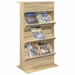 Raft pentru reviste cu raft Stejar Sonoma 70 x 41 x 126 cm - WALTI WALTI