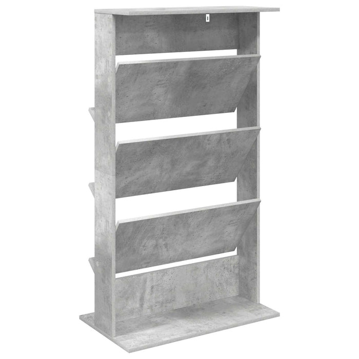 Raft pentru reviste cu raft Gri din beton 70 x 41 x 126 cm - WALTI WALTI