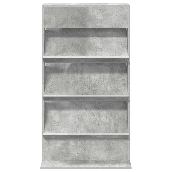 Raft pentru reviste cu raft Gri din beton 70 x 41 x 126 cm - WALTI WALTI