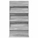 Raft pentru reviste Gri Sonoma 70 x 41 x 126 cm Lemn compozit - WALTI WALTI