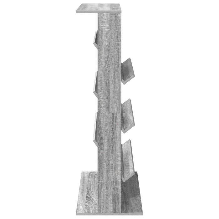 Raft pentru reviste Gri Sonoma 70 x 41 x 126 cm Lemn compozit - WALTI WALTI