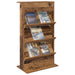 Raft pentru reviste Lemn vechi 70 x 41 x 126 cm Lemn compozit - WALTI WALTI