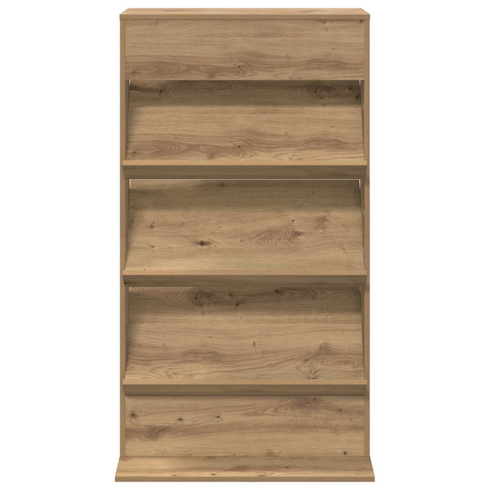 Raft pentru reviste cu raft Stejar Artizanal 70 x 41 x 126 cm - WALTI WALTI