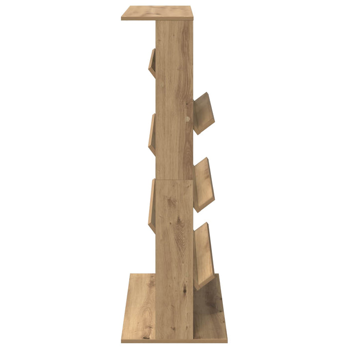 Raft pentru reviste cu raft Stejar Artizanal 70 x 41 x 126 cm - WALTI WALTI