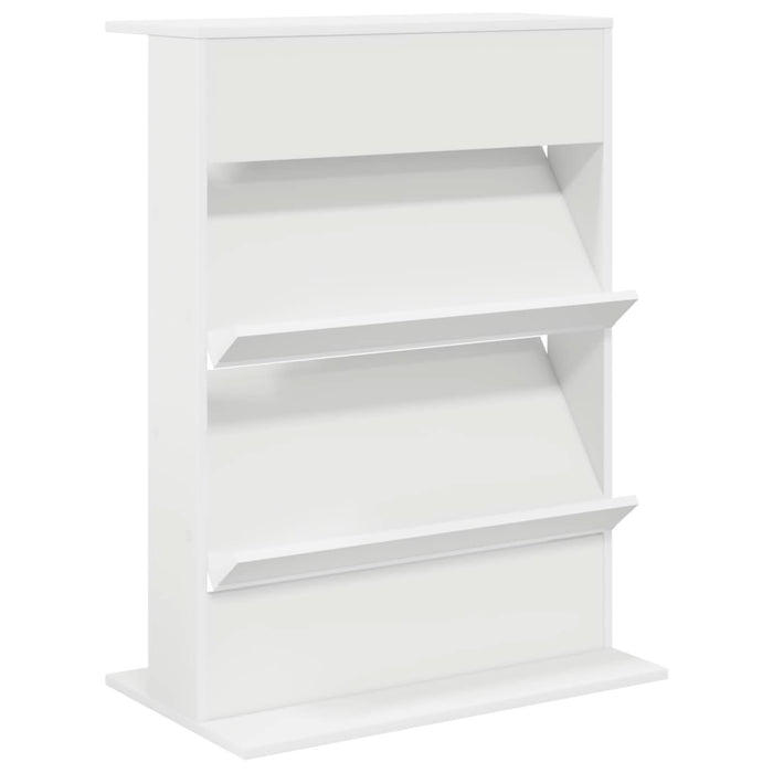 Raft pentru reviste cu raft Alb 70 x 41 x 96 cm Lemn compozit - WALTI WALTI